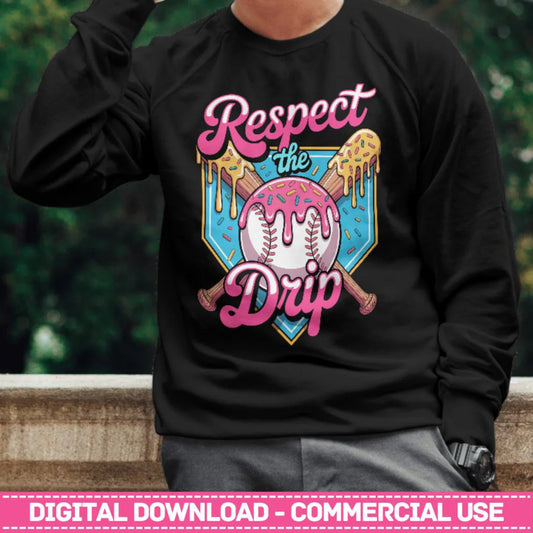 Respect the Drip Ice Cream Drip #2 (Short Sleeve Tee)
