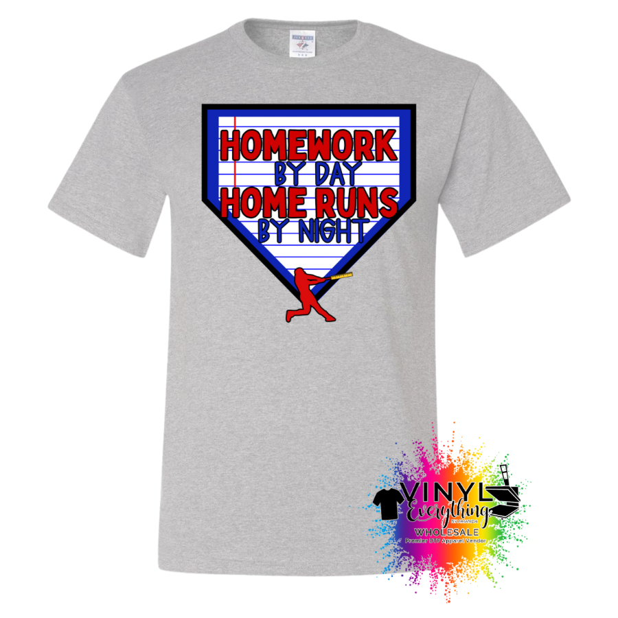 Homework By Day Home Runs by Night