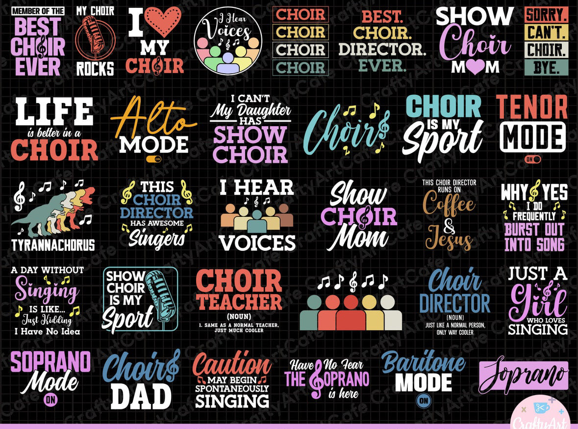 32 Choir Designs