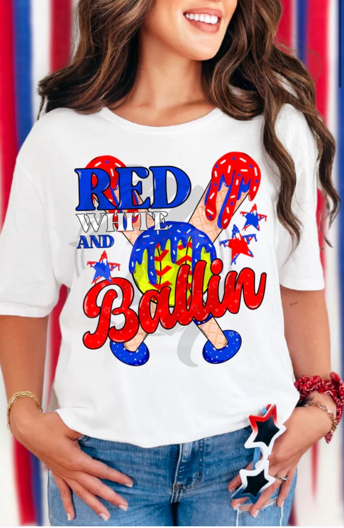 Red White & Ballin - Softball