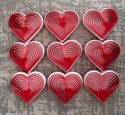 3D Printed Heart Fidget