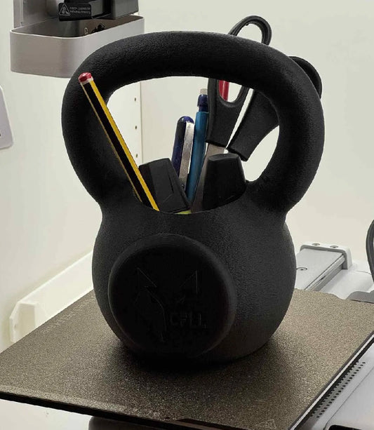 Kettlebell Pencil Organizer