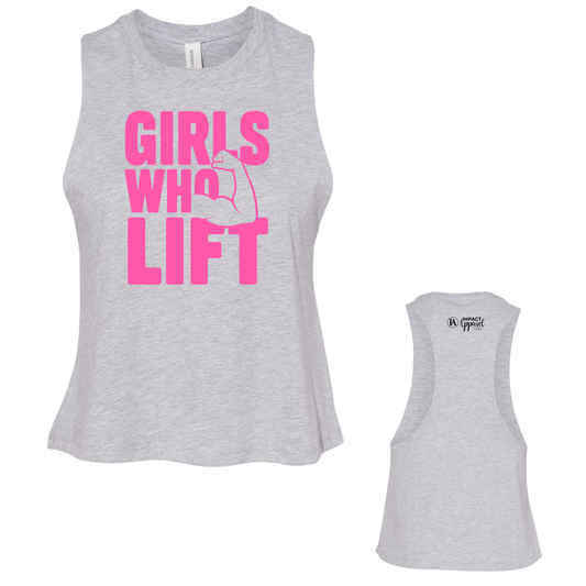 Girls Who Lift Crop Tank
