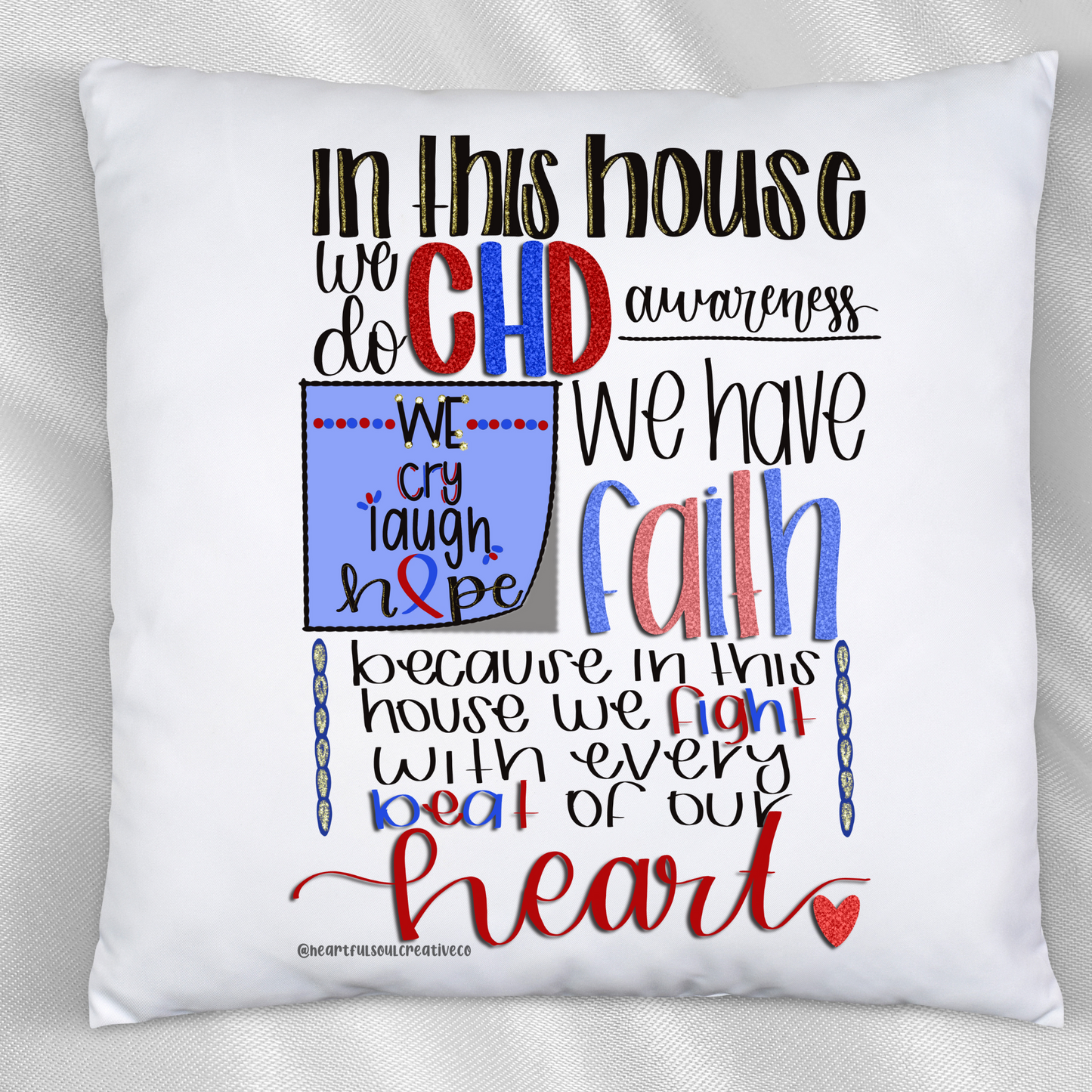 In This House Pillow Case