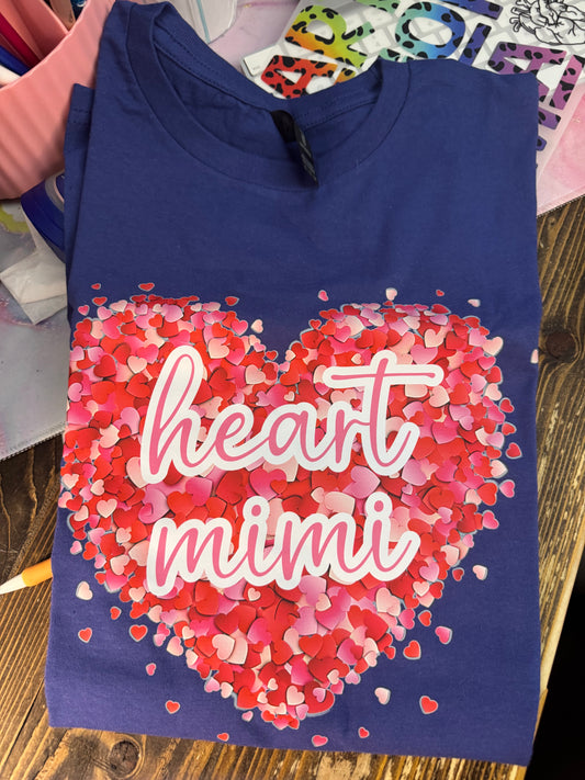 RTS: HEART MIMI (SIZE XL ADULT TEE)