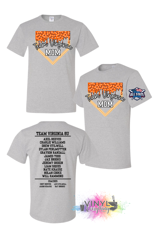 Team Virginia Mom - Cotton Tee