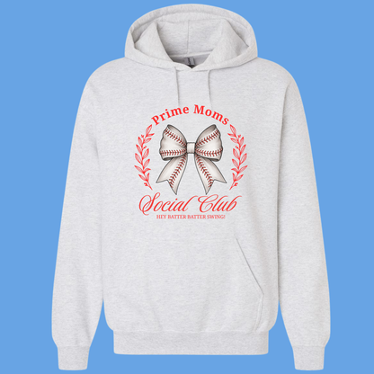 Prime Moms Social Club Sweatshirt/Hoodie - Red Letters
