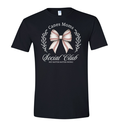 Custom Baseball Team Moms Social Club Apparel