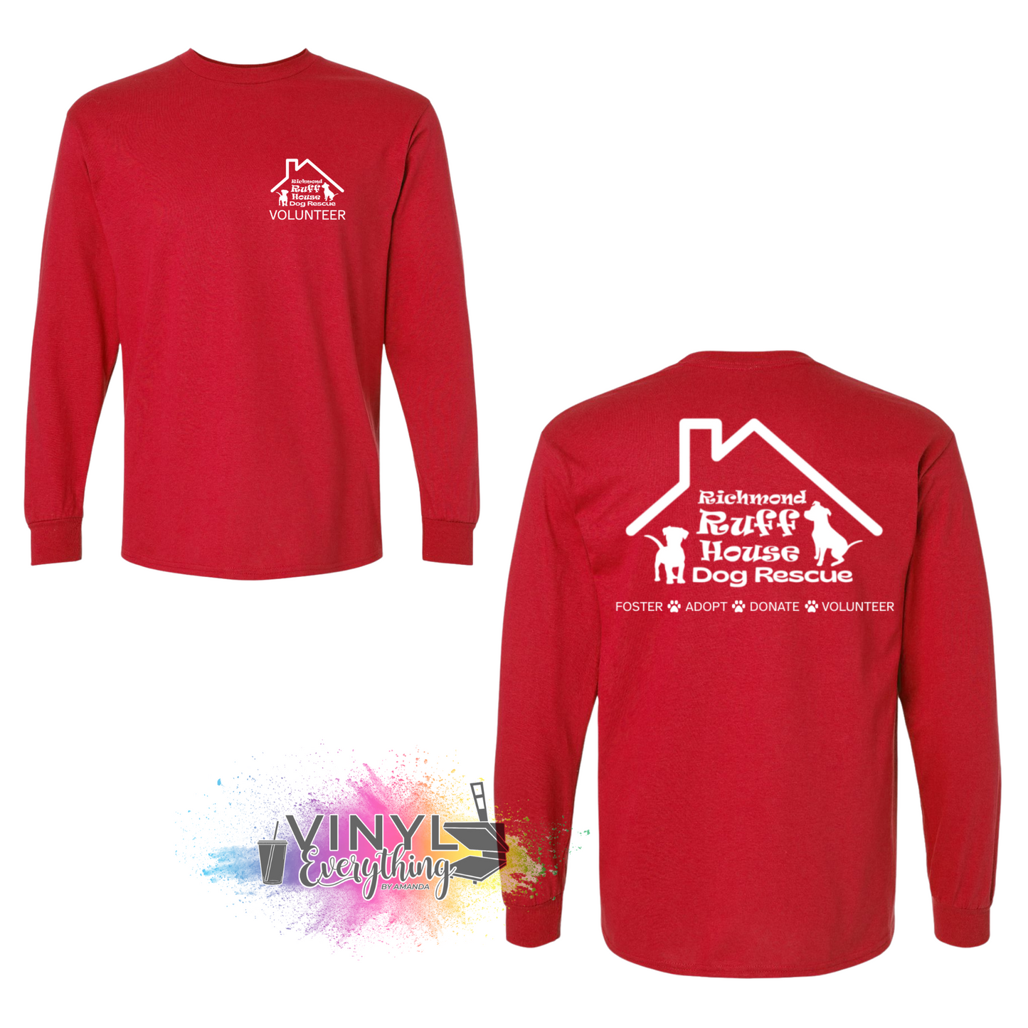 Volunteer: RRH Logo Long Sleeve Shirt