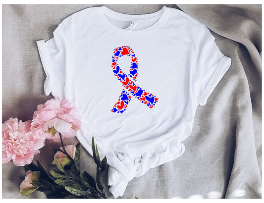 CHD Heart Awareness Ribbon