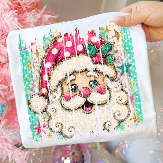 Watercolor Santa
