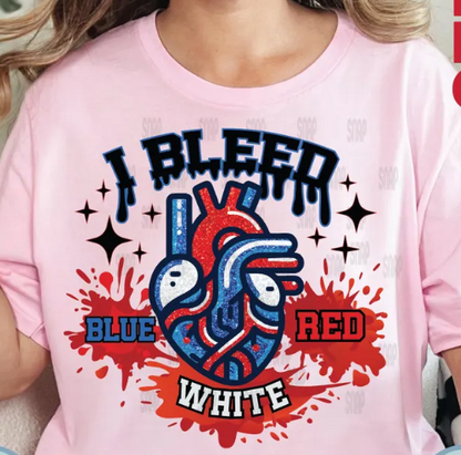 I Bleed Blue, Red and White