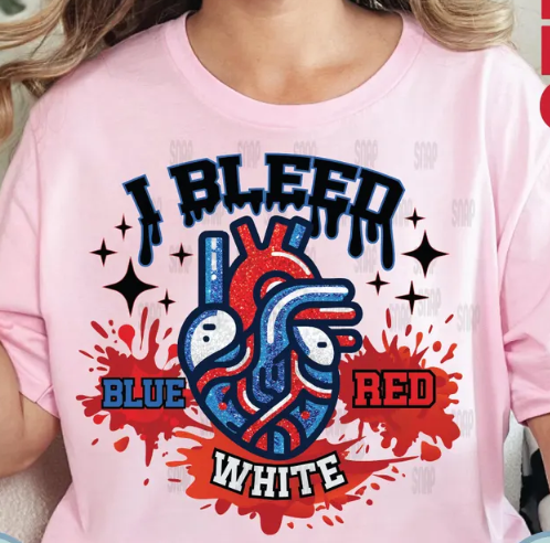 I Bleed Blue, Red and White