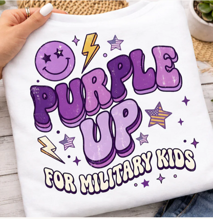 Purple Up for Military Kids