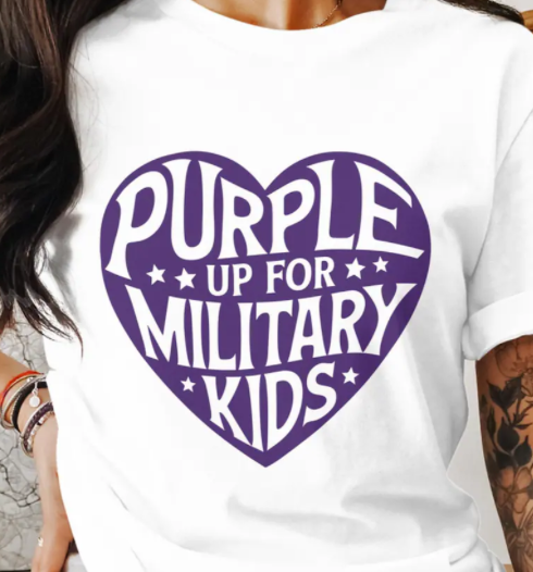 Purple Up For Military Kids