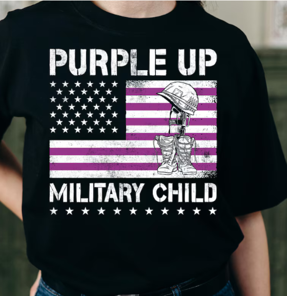 Purple Up Military Child