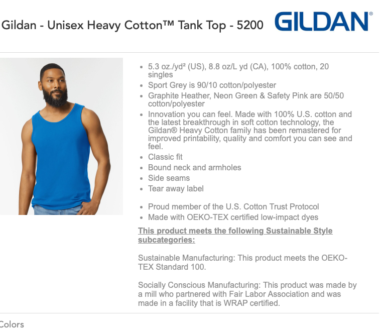 Stars Softball - Mens Unisex Tank