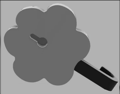 Dog Paw Print Hook