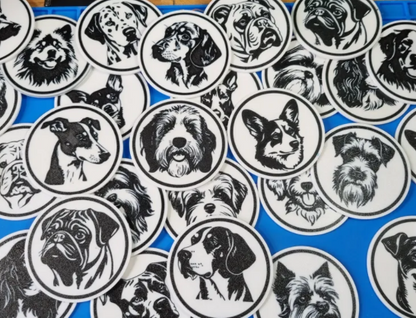 Dog Coasters (45 Breeds)