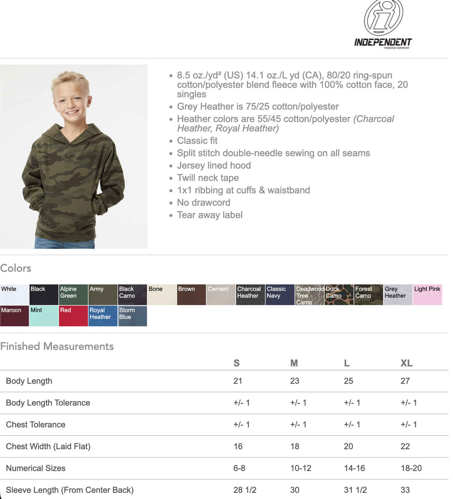 Caroline LL Majors - Youth Hoodie