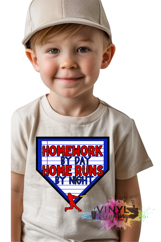 Homework By Day Home Runs by Night