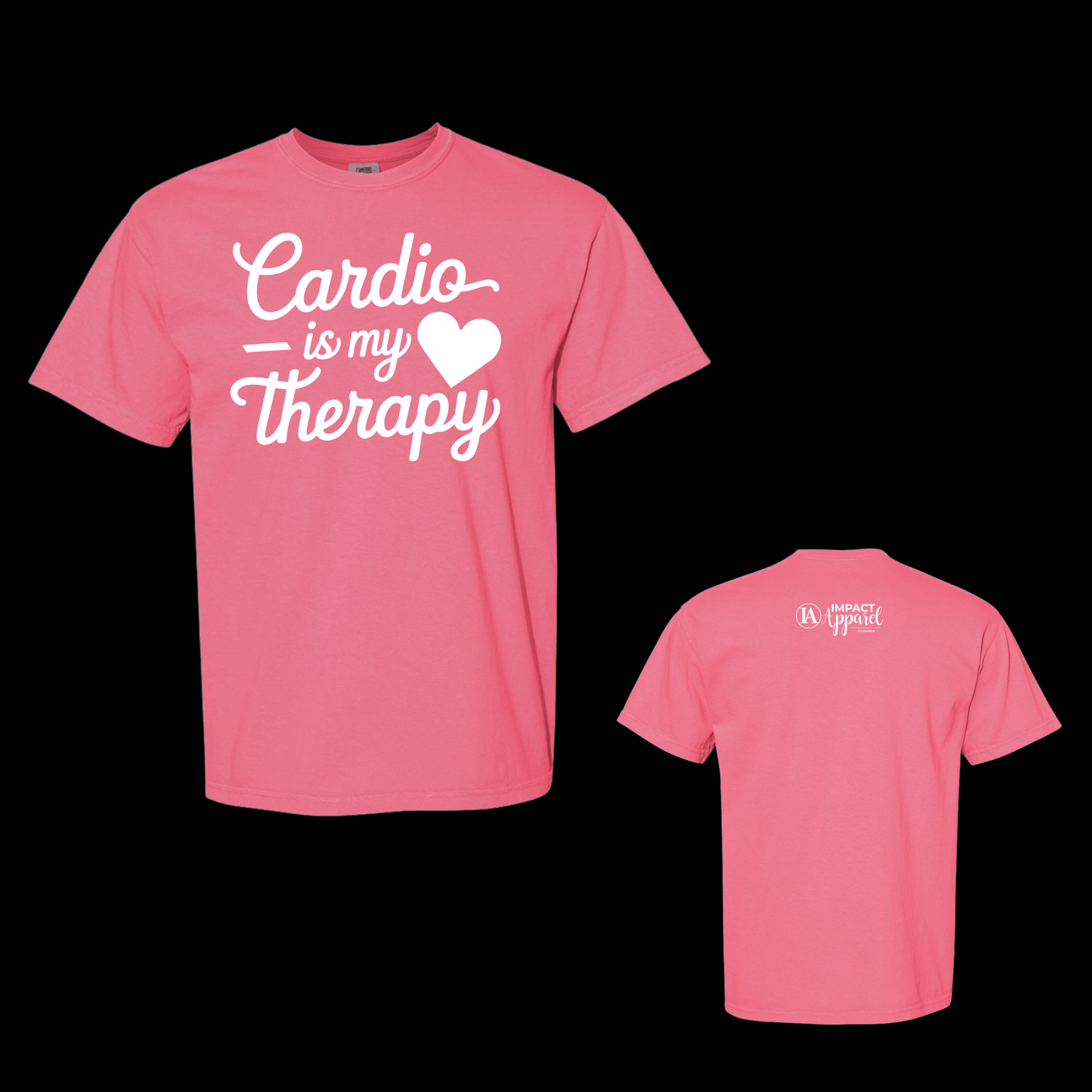 Cardio Is My Therapy Comfort Colors Tee