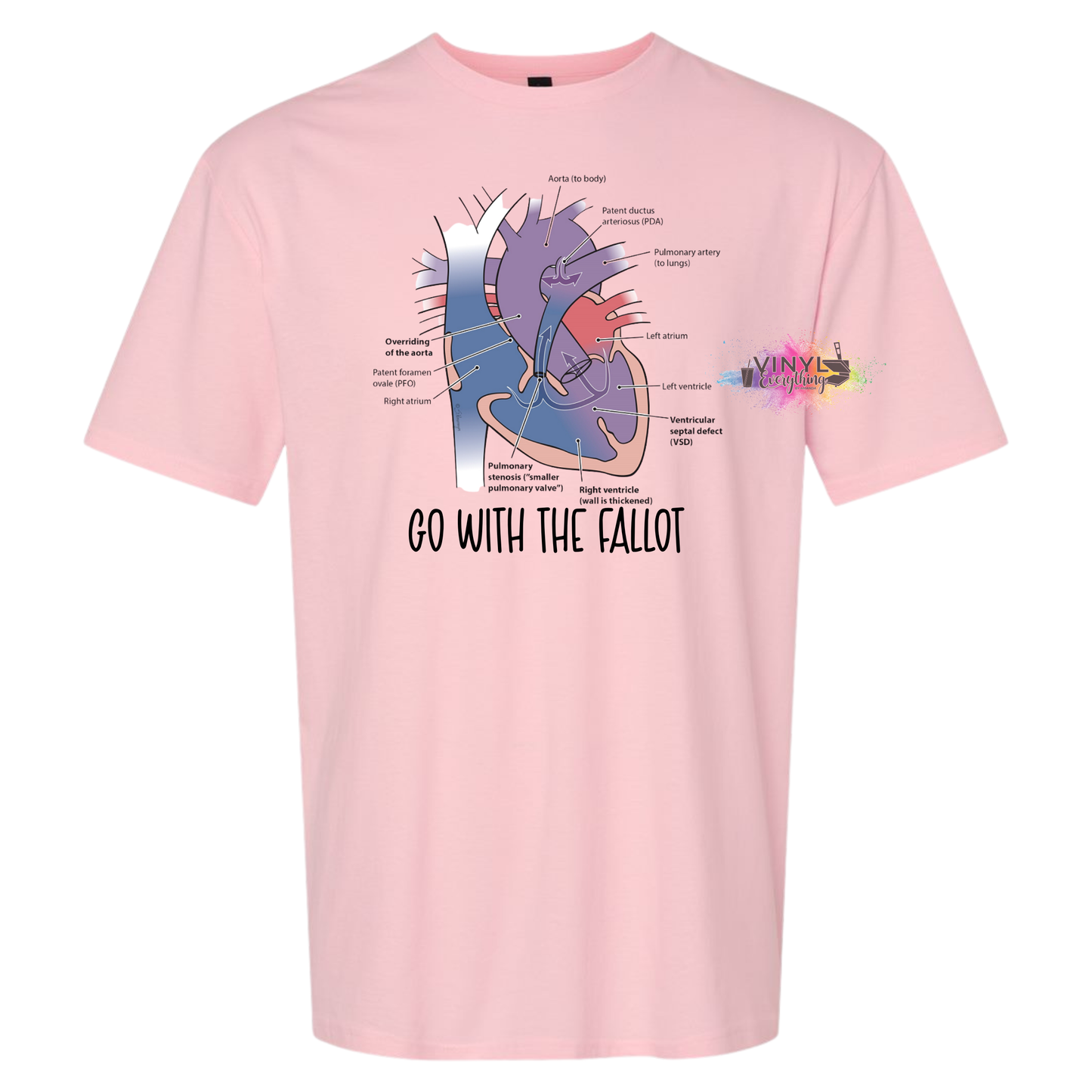 Go With The Fallot (TOF Heart)