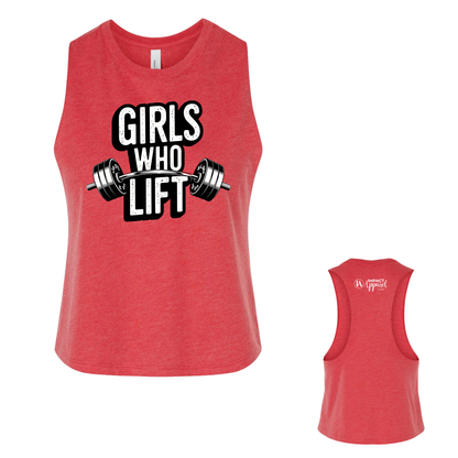 Girls Who Lift Crop Tank