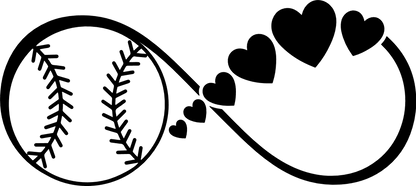 Infinity Softball Car Decal